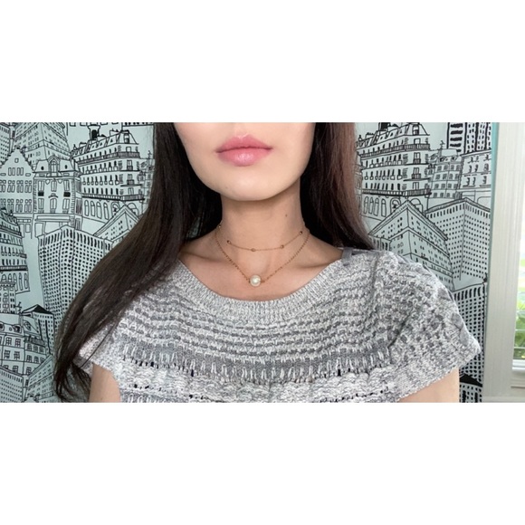Golden Threads Jewelry - GIFT WITH PURCHASE 2 Layer Pearl Necklace